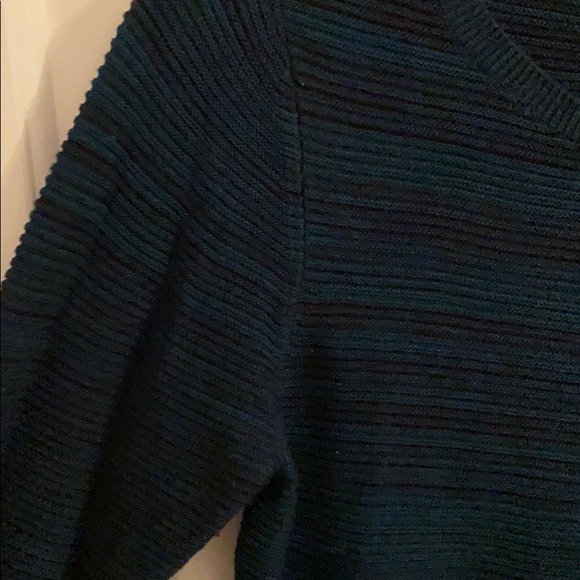 Ann Taylor Teal Crew Neck Sweater - Picture 3 of 5